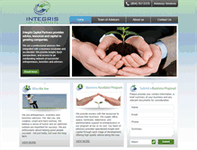 Tablet Screenshot of integriscapitalpartners.com